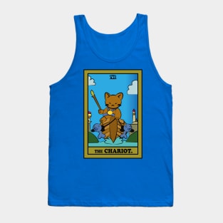 TAROT CARDS | THE CHARIOT. | CAT Tank Top